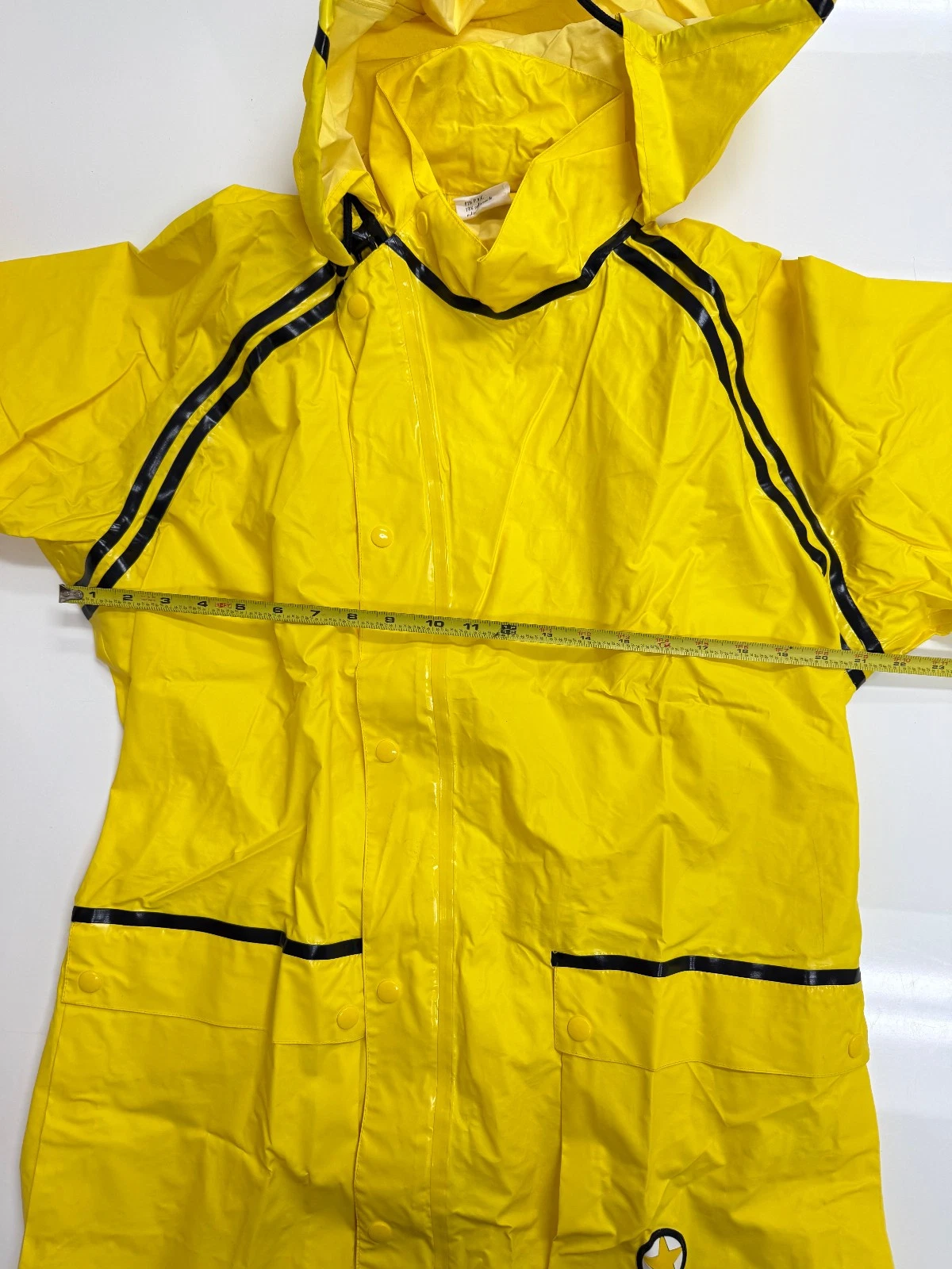 Vintage Star Point Yellow PVC Rain Gear 2 Piece Suit Set Bib Overalls Jacket L
Opens in a new window