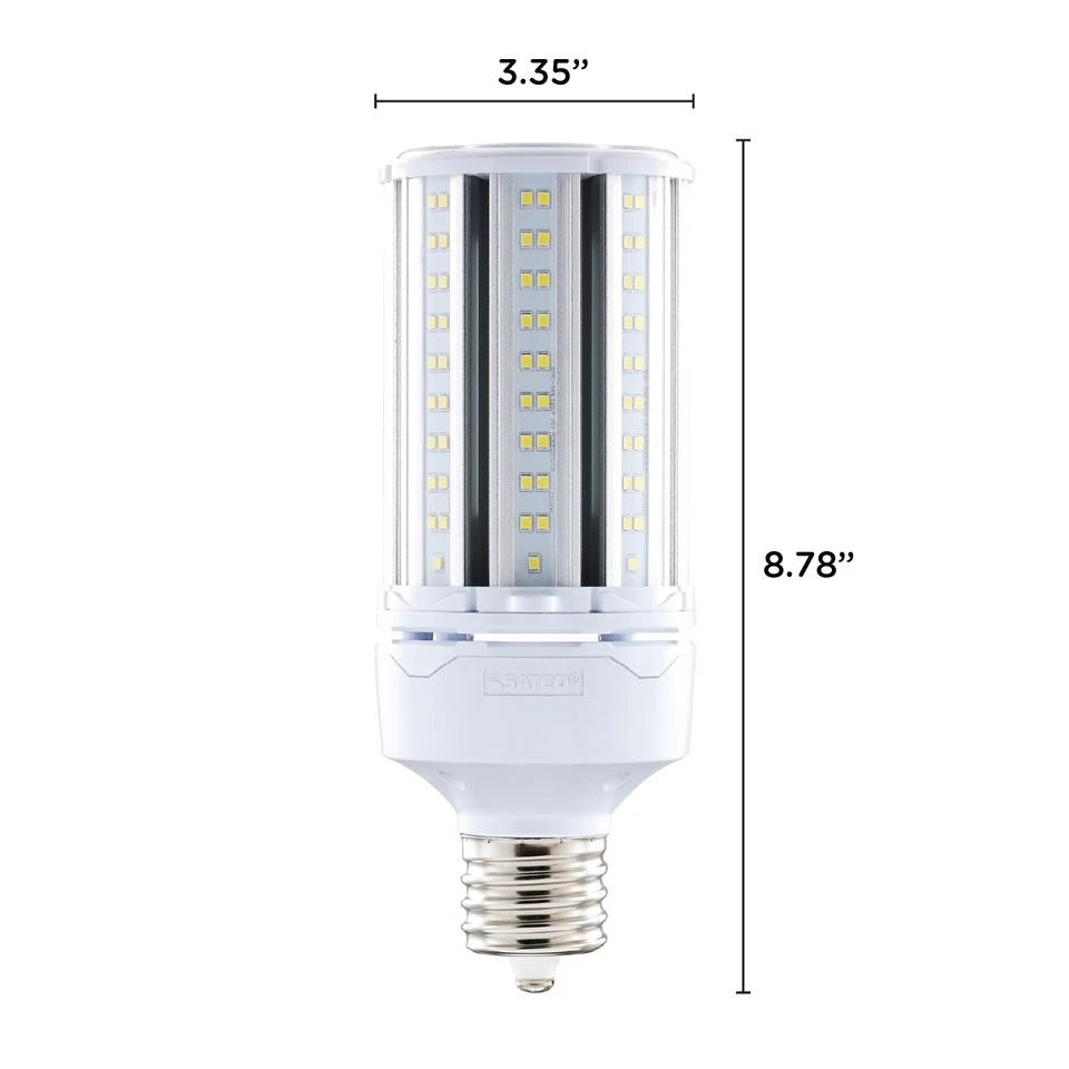 12 Pack Satco S49394 LED HID Corncob 100-277V 54W =250W EX39 50K 5000K Daylight - Image 2 of 4
