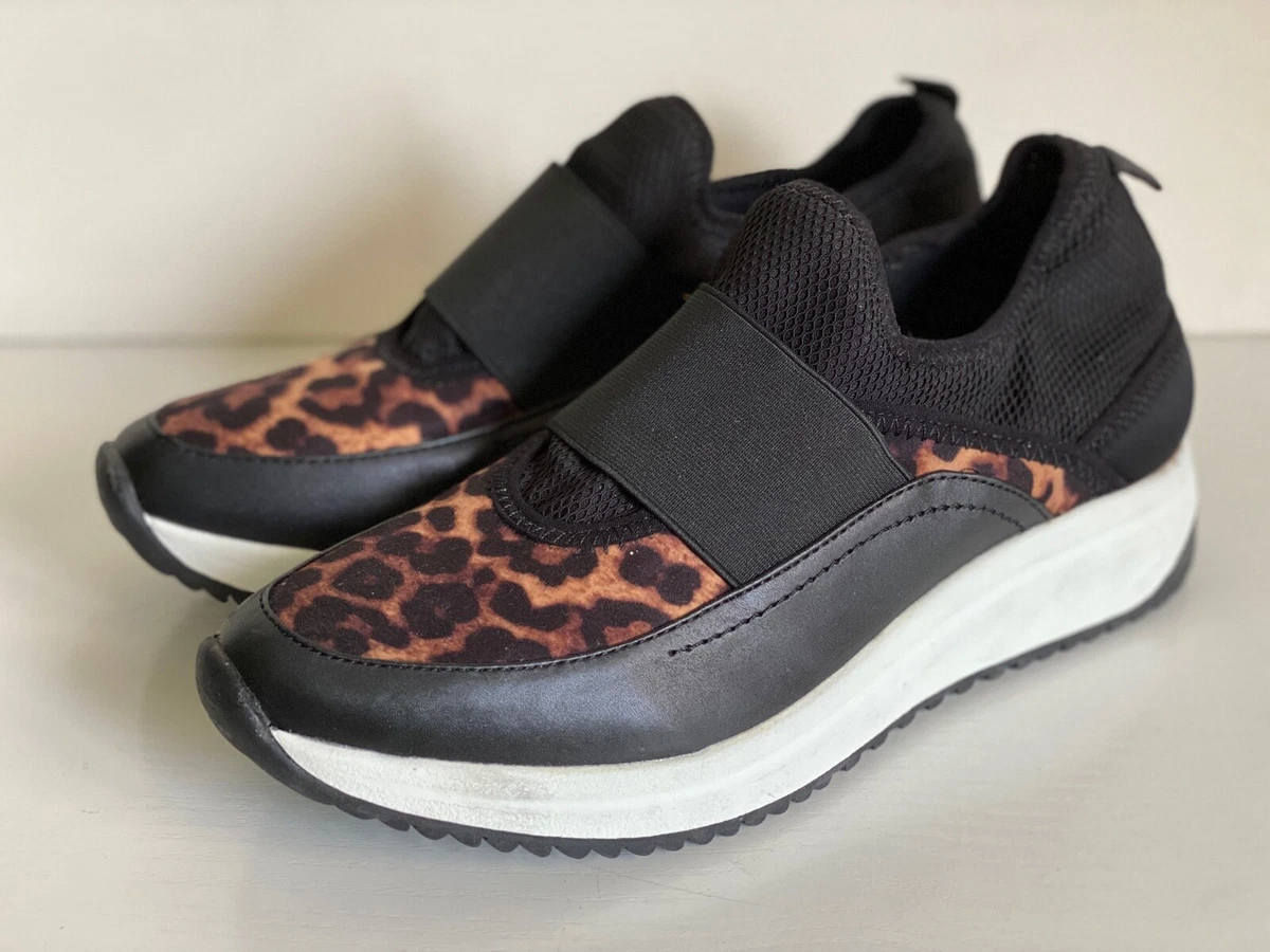 Anne klein leopard sneakers new arrivals