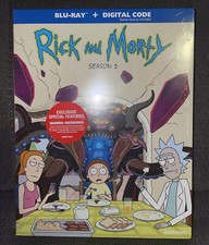 Rick and Morty: Season 5 (Blu-ray, 2021)📀Complete Fifth Season Factory Sealed