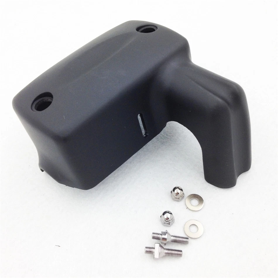 Cubierta de cilindro de líquido de frenos para HONDA Shadow 600 750 VTX1300 C VLX 600 DLX NEGRO Foto 3 de 4
