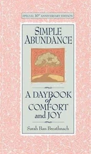 Simple Abundance: A Daybook of Comfort of Joy ,  hardcover ,   ,  Breathnach, Sa