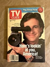 TV Guide Magazine March 31-April 6, 1990 Bob Saget Of Americas Funniest Videos