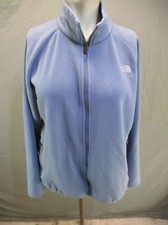 The North Face Size L Womens Full Zip Stand Collar Pocket Athletic Jacket 690