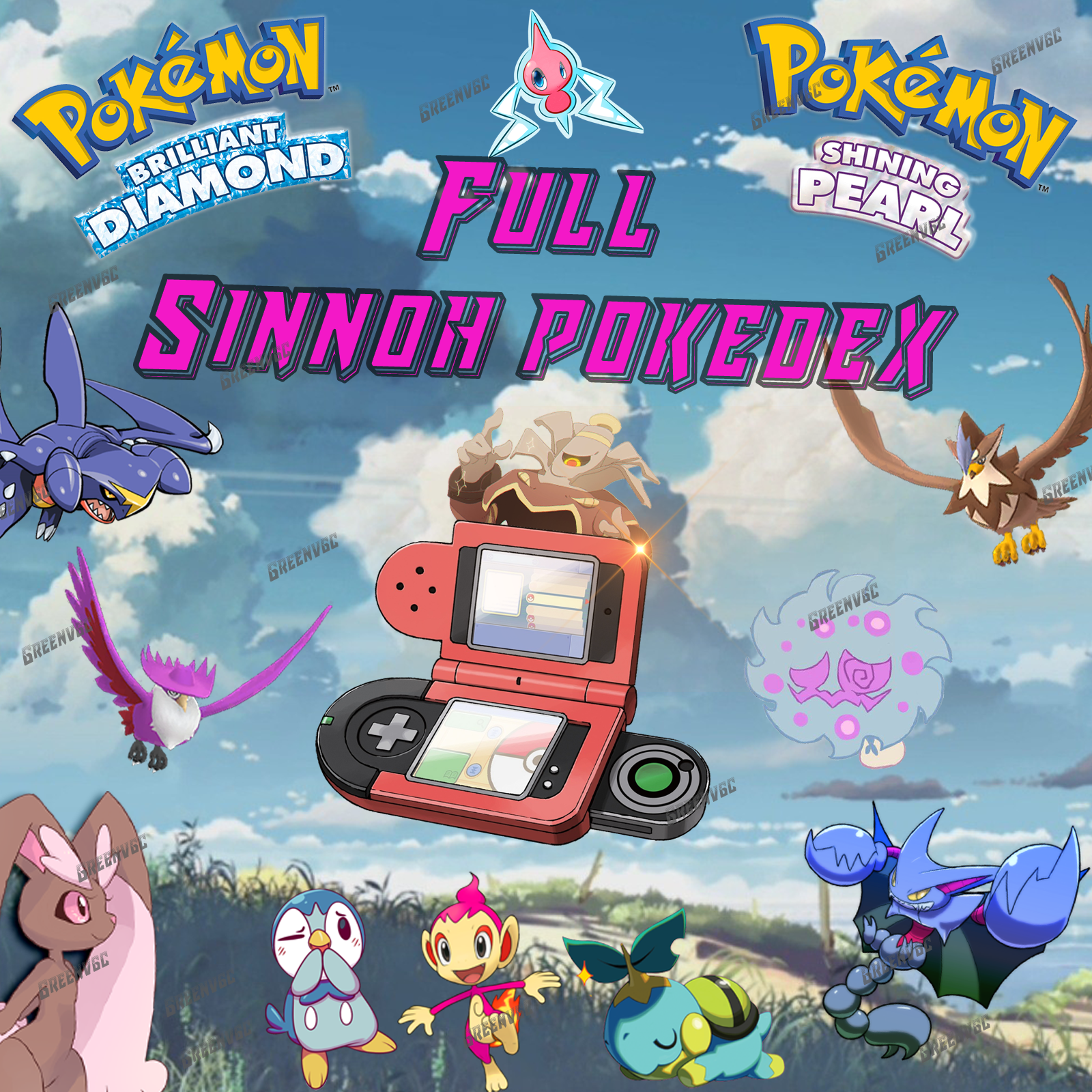 Pokémon Brilliant Diamond and Pokémon Shining Pearl Trainers Guide, Completing the Sinnoh Pokédex, Official Website