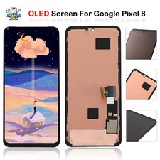 A OLED For Google Pixel 8 LCD Display Touch Screen Assembly Replacement w/Frame