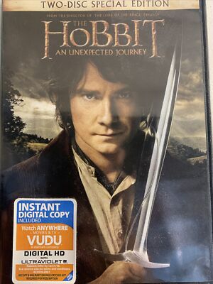 THE HOBBIT AN UNEXPECTED JOURNEY TWO-DISC SPECIAL EDITION DVD MOVIE