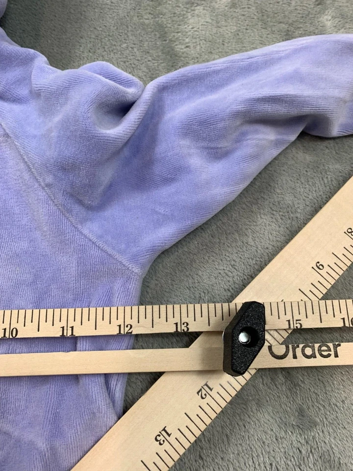 Vestido Skechers 4T roxo infantil criança sob meu feitiço canguru bolso com capuz - Imagem 4 de 4