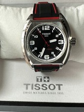 Tissot T-Sport Q660/760 TKS-BC Black Dial Date Men's Quartz Watch WARRANTY 5