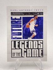 Karl-Anthony Towns Numbered /999 2020-21 Hoops Future Legends of the Game #19 
