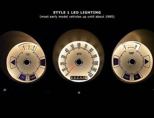 WHITE High Power 194 Style LED Replacement Instrument Cluster Gauge Bulb - Picture 2 of 4