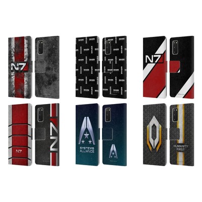 EA BIOWARE MASS EFFECT 1 GRAFIK LEDER BOOK WALLET HÜLLE FÜR SAMSUNG HANDYS 2