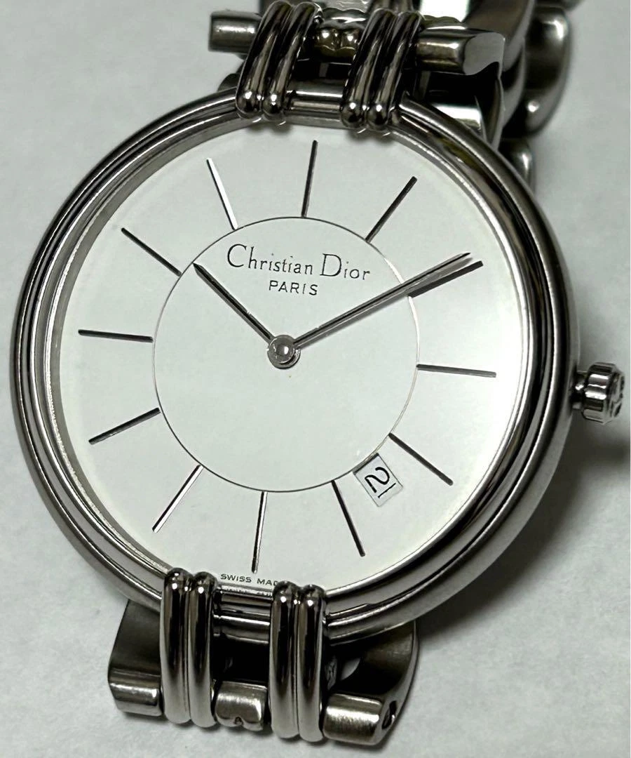 Christian Dior Bagheera quartz blanc SS d'occasion 32063