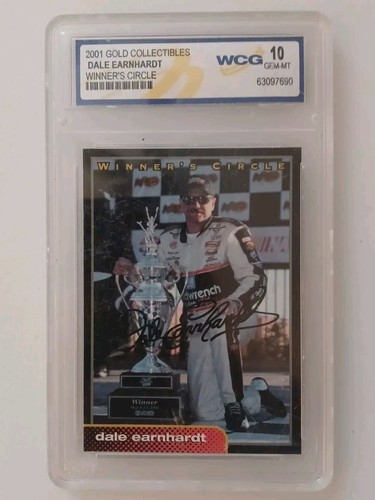 DALE EARNHARDT 2001 23KT Gold Cards 7-TIME CHAMPION Serial Numbered GEM-MT -WCG - Picture 4 of 6