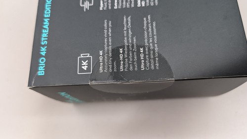 Logitech Brio 4K Stream Edition - 60fps HDR USB Webcam - Brandneu & Versiegelt - Bild 5 von 9