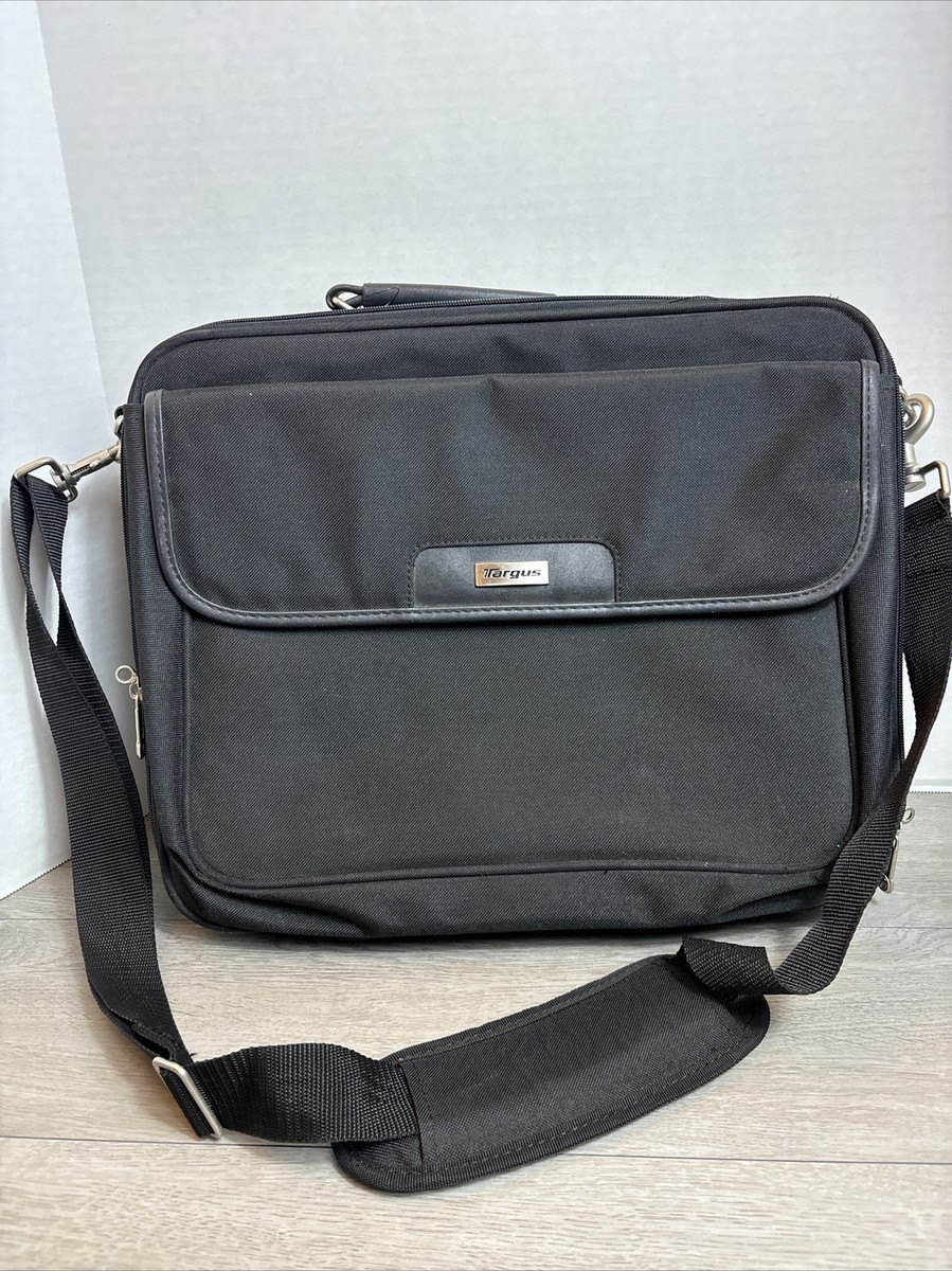 Targus 15” Laptop Bag Expandable Adjustable Straps Black With