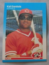 1987 Fleer Cincinnati Reds  Baseball Card Pick one