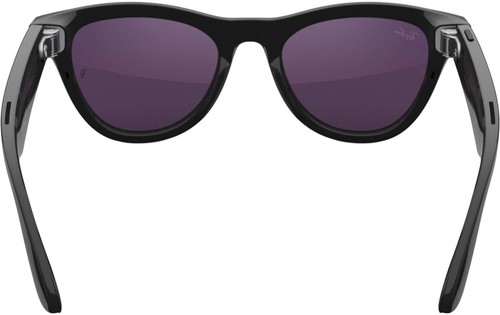 Ray-Ban Meta Skyler Smart Glasses #RW4010 Transitions Lenses, Shiny Black Frame - Picture 15 of 20