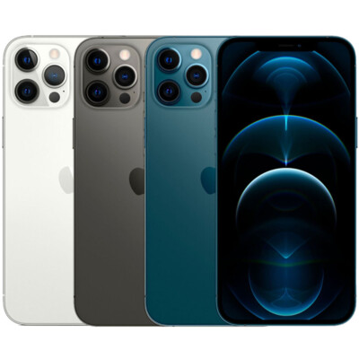Apple iPhone 12 Pro Max (5G) 128GB/256GB Dual SIM Ohne Vertrag Smartphone Handys