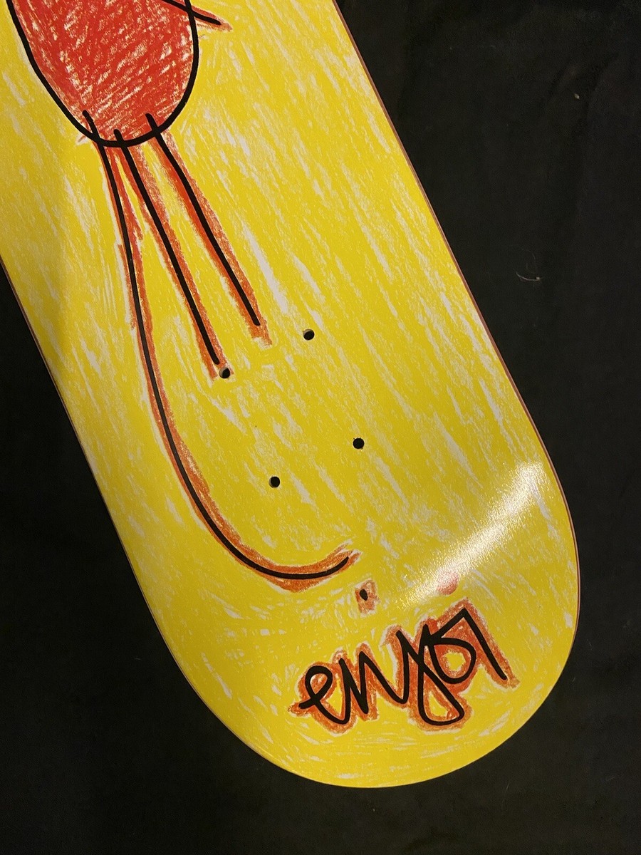 新品Enjoi Caswell Berry Horny 8.0 スケートボード RARE Enjoi Caswell Berry Monkey Cartoon Scribble Skateboard