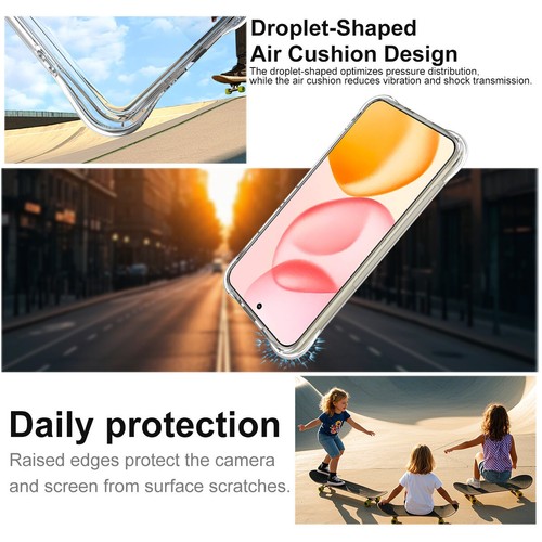 Imak For Honor 400 5G Airbag Antidrop TPU Clear /Matte Sandy Feel Soft Case - Picture 9 of 18