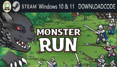 NEU PC Computer Spiel Monster Run Downfall of the Empire für Windows 10 11 STEAM