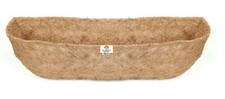 Coco Planter Basket Liner for Window Box Wall Planter Trough Natural 48" (120cm