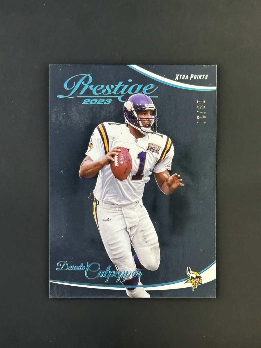2023 Panini Prestige Xtra Points Premium Platinum /10 Daunte 2023 Panini Prestige Xtra Points Premium Platinum /10 Daunte