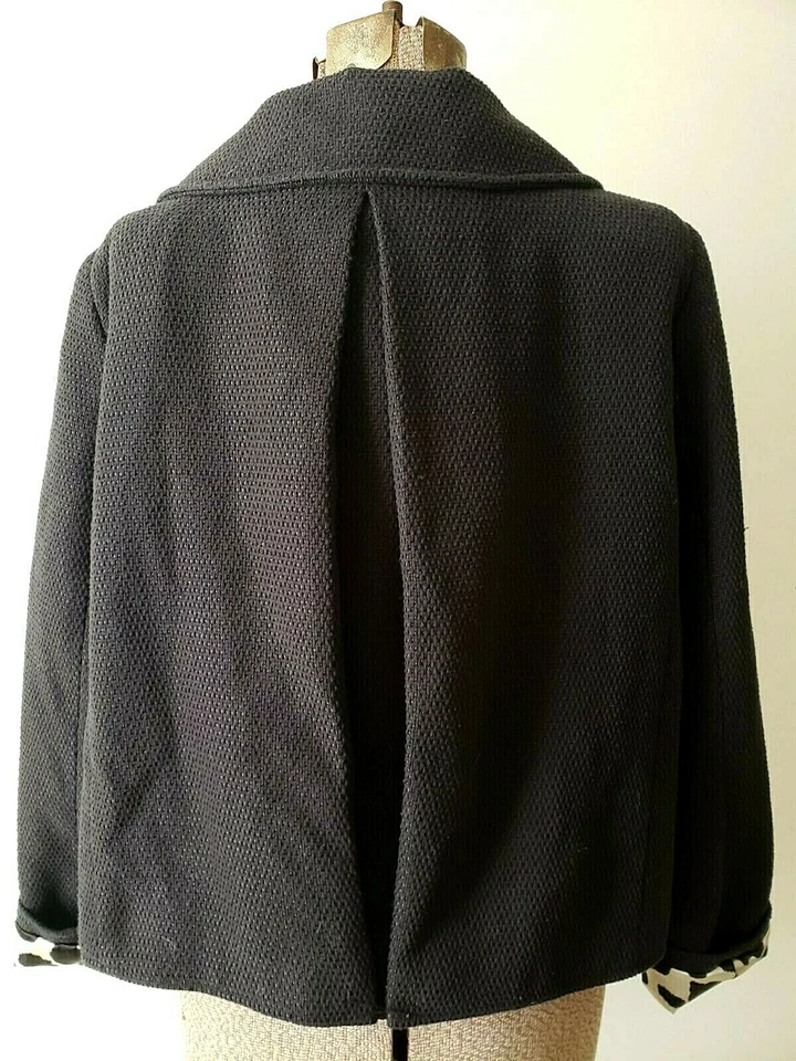 DANA BUCHMAN женщин Spring куртка - полностью с подкладкой w/трансформируемый воротник - размер XL - Изображение 4 из 4