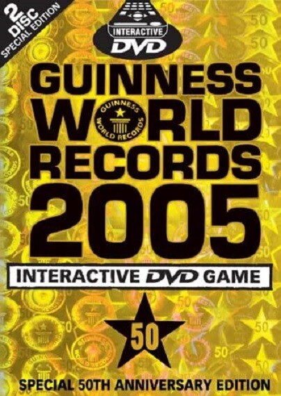 Guinness World Records 2005 (50th Anniversary Edition) Interactive DVD Game, New