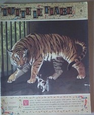 TUTTE LE FIABE DELLA NONNA -LA TIGRE- RIVISTA DEL 1962- ANNO 1 N.8  PER BIMBI