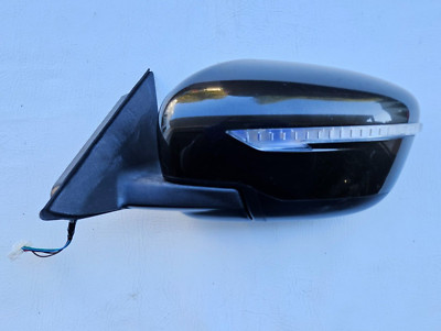 2014-2016 NISSAN ROGUE LEFT SIDE VIEW DOOR MIROR SIGNAL 5WIRE OEM EAN DARK OLIVE