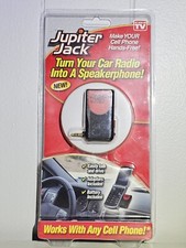 NEW AS SEEN ON TV Jupiter Jack Make Your Cell Phone Hands Free Adapters Included