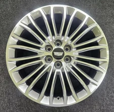 Cadillac XT5 Factory OEM 20" x 8" Wheel 2017 - 2019 Machined Hyper Silver Rim