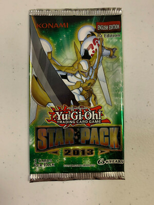 star pack 2013 booster box EMPTY BOX* Yu-Gi-Oh TCG Star Pack 2013 Starfoil English NEW NO CARDS NO PACKS