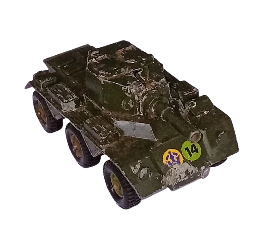 Crescent Toys SALADIN 6x6 ARMOURED CAR 1:32 Scale Vintage Diecast No.1263 - Image 2 of 4