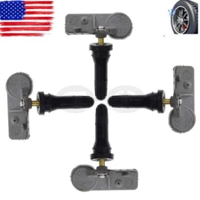 4pc Tire Pressure Monitor Sensor TPMS 433MHZ For 2015	Chrysler Challenger Jeep