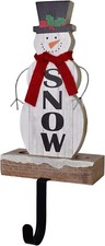 Snowman Christmas Table Decorations Free Standing Snowman With Hook Tabletop Dec