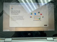 HP  X360 11.6" Chromebook 2-in-1 TOUCHSCREEN ,4GB RAM, 32GB eMMC , *SEE PHOTOS*