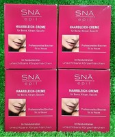 (60,57€/Kg) 4X SnÄ Epil Haarbleich Creme Set FüR Gesicht U. KöRper Versand 0€