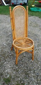 Bambus Stuhl Rattan Bambusmobel Designerstuhl Sitzmobel Esszimmer Holz Gebraucht Ebay