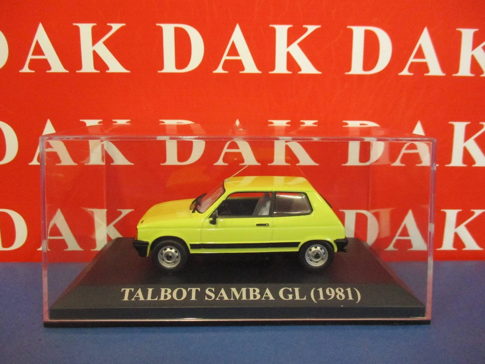 Die cast 1/43 Modellino Auto Talbot Samba GL 1981 - Immagine 4 di 4