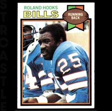 1979 Topps - Roland Hooks #379 Buffalo Bills 🏈 Football Card