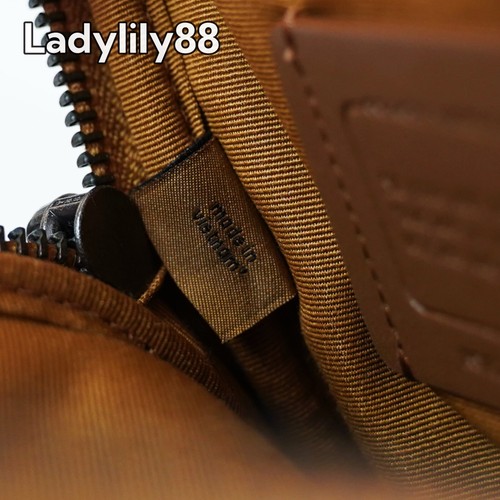 Neu mit Etikett Coach CU543 Coach X Observed By Us Aden Umhängetasche genarbtes Leder 250 $ - Bild 15 von 16