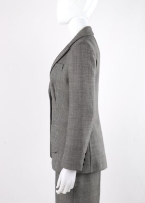 ALEXANDER McQUEEN A/W 1998 “Joan” Gray Blazer Jacket Wide Leg