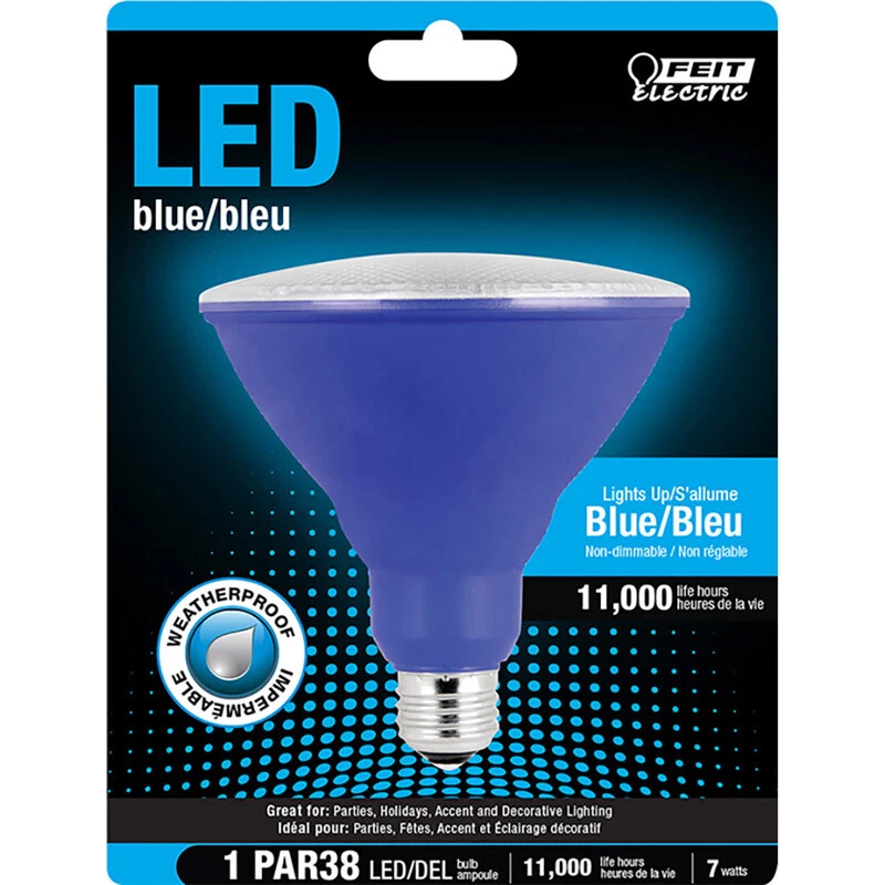 Weatherproof Led R38 Westinghouse 100W Equivalent Blue PAR38 LED Weatherproof, 40% OFF