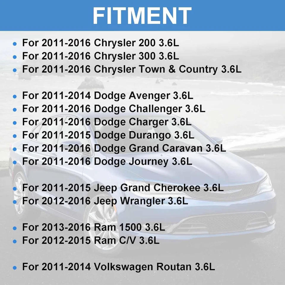 Kit de juntas de culata de cadena de distribución para Dodge Jeep RAM Chrysler 2011-2015 3,6 L v6 Foto 3 de 4