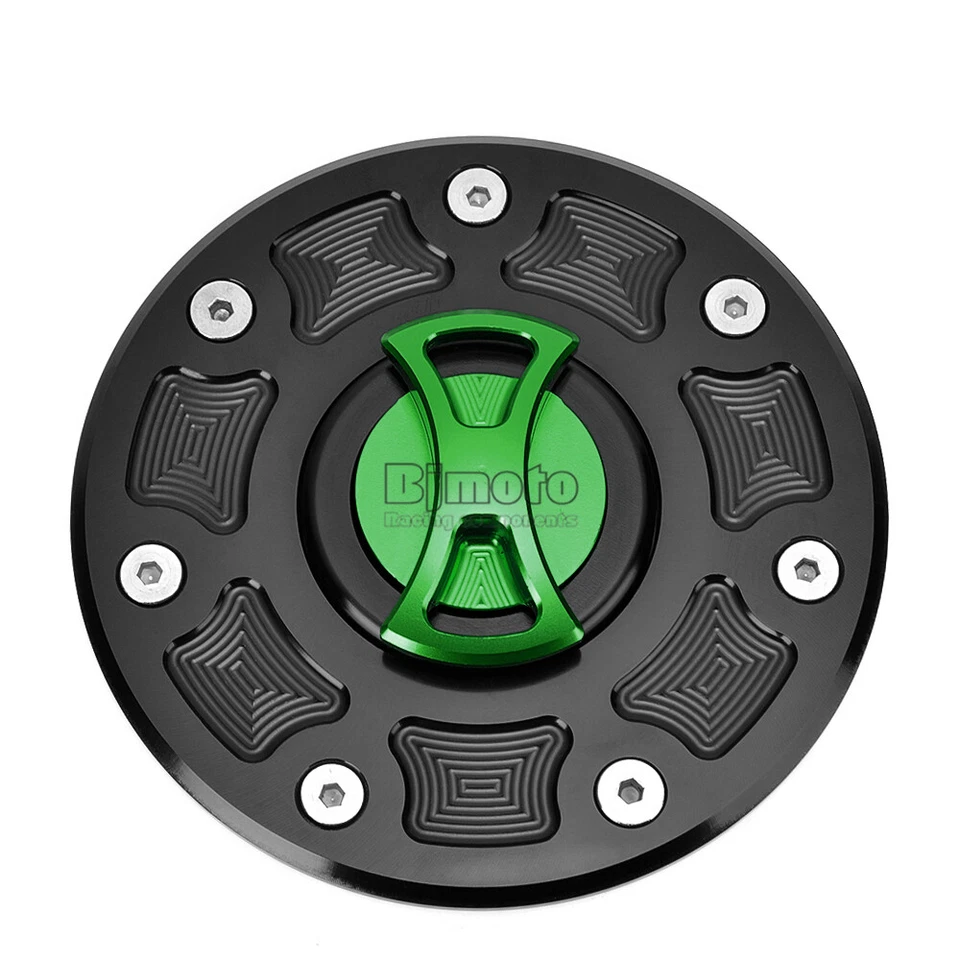 Fuel Tank Cap For Kawasaki NINJA 500/EX500/500R 250R ZX-6R GPZ500 GTR1000 - Изображение 2 из 4