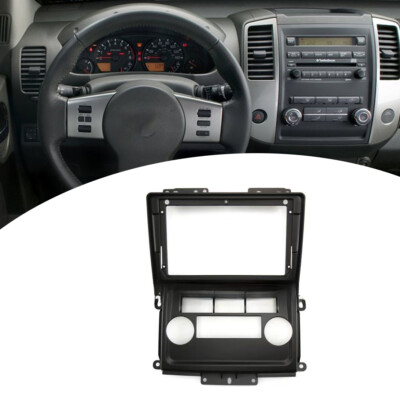 Fascia Radio Stereo Bezel Panel Frame DVD Trim 2 Din For Nissan XTERRA 2009