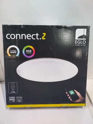 EGLO Connect-Z smarte Deckenlampe mit Stern-Effekt Ø53cm CCT RGB EEK:E (Sp. A-G) - Bild 1 von 4